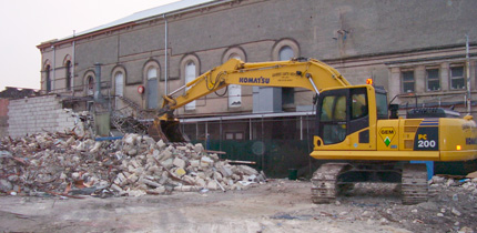 Demolition of Old RSL Building